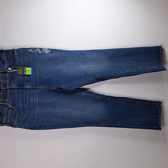 New Eddie Bauer Voyager High Rise Straight Sorbtek Blue Jeans Size 20W - Picture 5 of 17